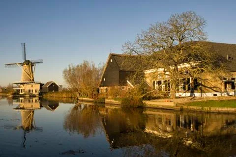 Windmill the Vriendschap Foto stock