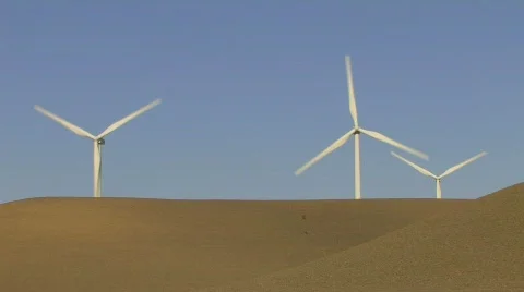 Windmill Wind Farm 2 Stock Footage 565639