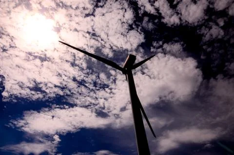 Windmill Wind Turbine Stock Photos