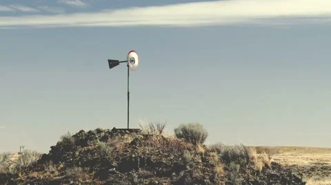 Windmill on Windy Day,4K 스톡 동영상 44723362