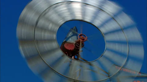 Windmill / Windy Vídeo Stock 33653215
