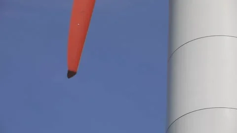Windmill wing frequency and pause Stock Footage 131539423