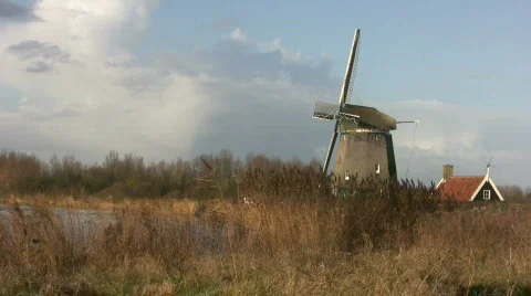 Windmill2 Video stock 108258