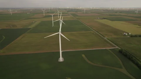 Windmills 1 Stock Footage 165367789