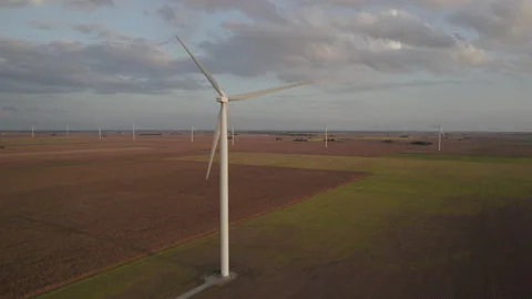 Windmills 13 Stock Footage 165371796