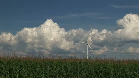 Windmills-34b Stock Footage 8555163
