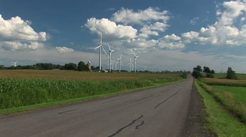 Windmills-41 Stock Footage 8555021