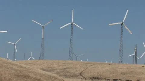 Windmills 6 Stock-Footage 8919967