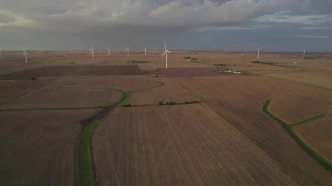 Windmills 7 Stock Footage 165370233