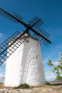 Windmills at Consuegra Stock Photos