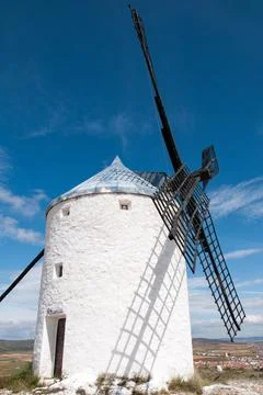 Windmills at Consuegra Stock Photos