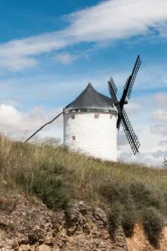 Windmills at Consuegra Stock Photos
