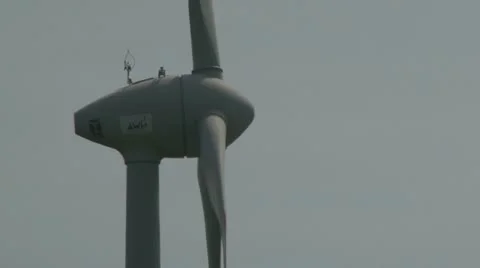 Windmills, Energy from the wind Video stock 21261438