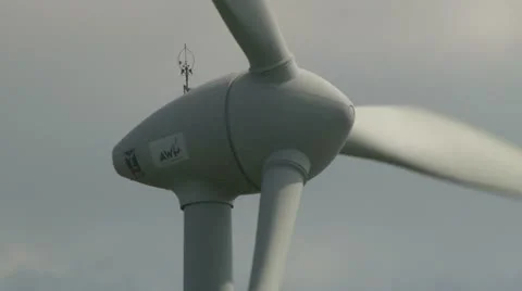 Windmills, Energy from the wind Video stock 21262341