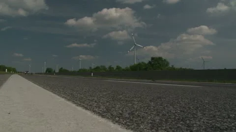 Windmills, Energy from the wind 動画素材 21262613