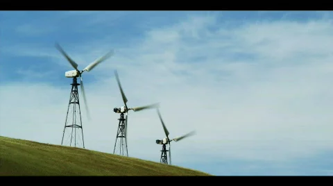 Windmills 動画素材 504700