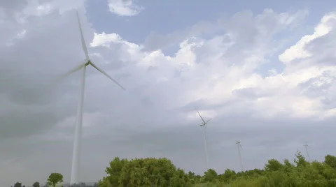 Windmills 库存影片 802799