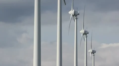 Windmills Stock Footage 18078627