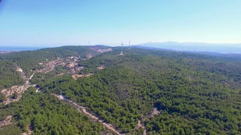 Windmills Stock Footage 79632611