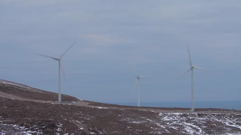 Windmills Stock Footage 86701304