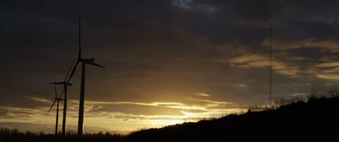 Windmills Stock Footage 102497936