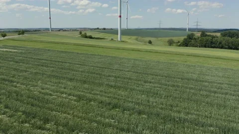 Windmills Stock Footage 133137640