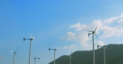 Windmills Stock Footage 297098893