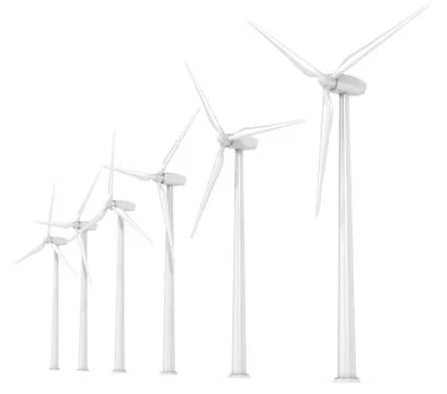Windmills. Stock Illustration