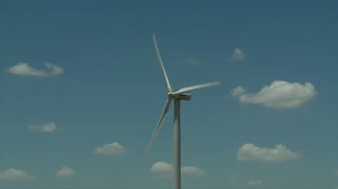 Windmills isolated 14 Stock Footage 40449872