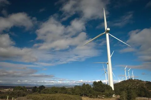 Windmills Stock Photos