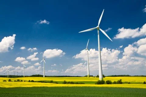 Windmills Stock Photos