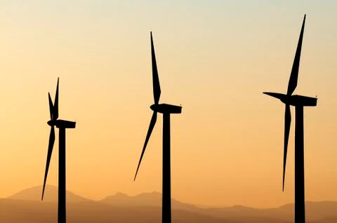 Windmills Stock Photos