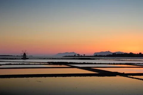 Windmills Foto stock