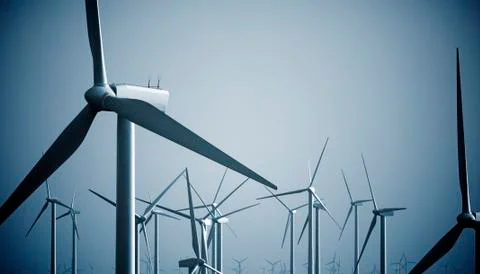 Windmills Fotos de archivo