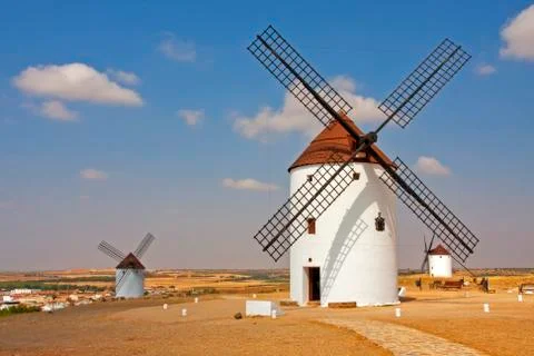 Windmills Stock Photos