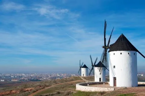 Windmills Stock Photos
