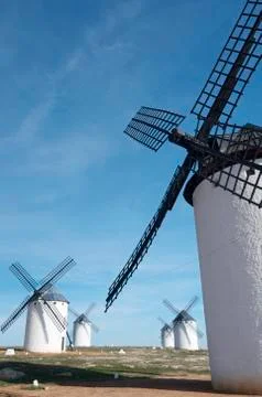 Windmills Stock Photos