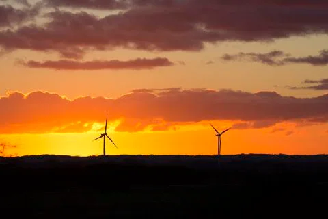 Windmills Stock Photos