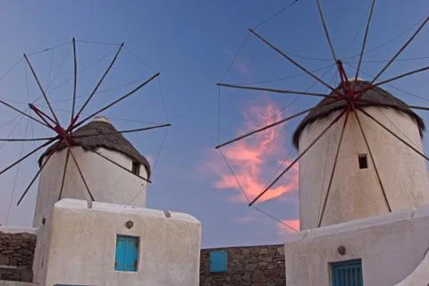 Windmills Stock Photos