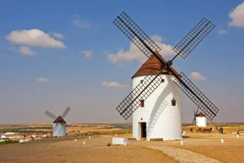 Windmills Stock Photos