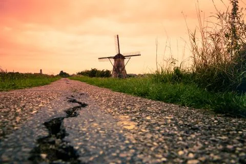 Windmills Stock Photos