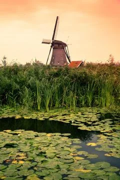 Windmills Stock Photos