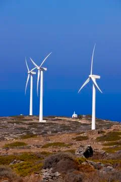 Windmills Stock Photos