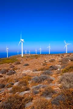 Windmills Stock Photos