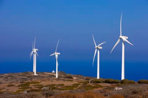 Windmills Stock Photos