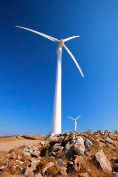 Windmills Stock Photos