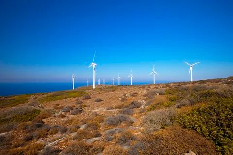 Windmills Stock Photos