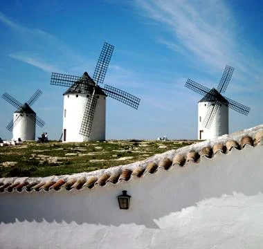 Windmills Stock Photos
