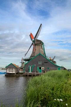 Windmills Stock Photos
