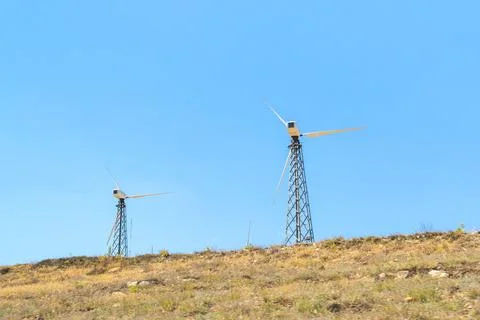 Windmills Stock Photos